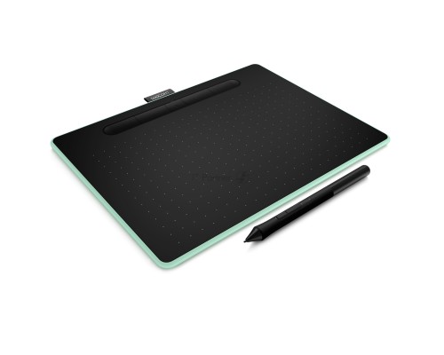 Планшет для рисования Wacom Intuos M Bluetooth CTL-6100WLE-N Bluetooth/USB фисташковый
