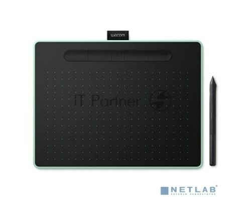 Планшет для рисования Wacom Intuos M Bluetooth CTL-6100WLE-N Bluetooth/USB фисташковый