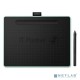 Планшет для рисования Wacom Intuos M Bluetooth CTL-6100WLE-N Bluetooth/USB фисташковый