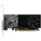 Видеокарта Gigabyte GV-N1030D4-2GL NVidia GeForce GT 1030, 2Gb DDR4/64-bit, PCI-Ex16 3.0, DVI-Dx1, HDMI2.0bx1, LP, 2-slot cooler, Retail