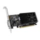 Видеокарта Gigabyte GV-N1030D4-2GL NVidia GeForce GT 1030, 2Gb DDR4/64-bit, PCI-Ex16 3.0, DVI-Dx1, HDMI2.0bx1, LP, 2-slot cooler, Retail