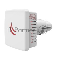 Маршрутизатор Mikrotik RBLDFG-5acD with 9dBi integrated 5GHz antenna, Dual Chain 802.11ac wireless, 716MHz CPU, 256MB RAM, 1x Gigabit LAN, outdoor case, GPOE, PSU, International version
