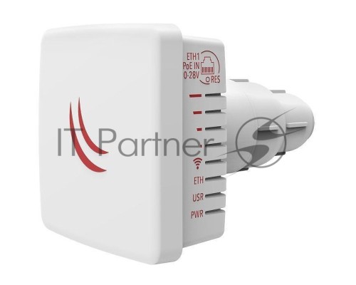 Маршрутизатор Mikrotik RBLDFG-5acD with 9dBi integrated 5GHz antenna, Dual Chain 802.11ac wireless, 716MHz CPU, 256MB RAM, 1x Gigabit LAN, outdoor case, GPOE, PSU, International version
