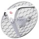 Точка доступа Mikrotik RBLHG-2nD-XL with 21dBi 2.4GHz antenna, Dual Chain 802.11bgn wireless, 650MHz CPU, 64MB RAM, 1 x LAN, POE, PSU, pole mount, RouterOS L3 {4}