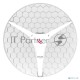 Точка доступа Mikrotik RBLHG-2nD-XL with 21dBi 2.4GHz antenna, Dual Chain 802.11bgn wireless, 650MHz CPU, 64MB RAM, 1 x LAN, POE, PSU, pole mount, RouterOS L3 {4}