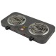Электроплитка HOMESTAR HS-1105  1000+1000Вт Ф140+140мм ТЭН