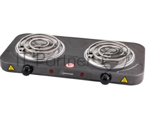 Электроплитка HOMESTAR HS-1105  1000+1000Вт Ф140+140мм ТЭН