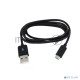 Кабель Rexant (18-4268) USB кабель microUSB длинный штекер 1М черный 