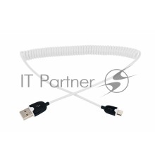 Кабель Rexant (18-4301) USB кабель универсальный microUSB шнур витой 1,5М белый 