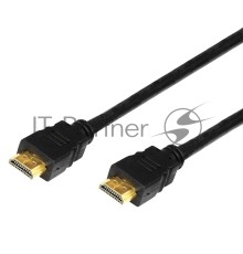 Кабель Proconnect (17-6203-8) Шнур HDMI - HDMI gold 1.5М без фильтров (PE bag) 