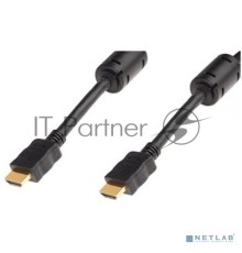 Кабель Rexant (17-6205) Шнур  HDMI - HDMI  gold  3М  с фильтрами  
