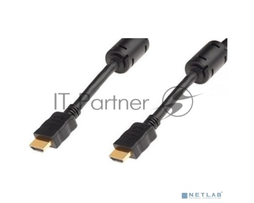 Кабель Rexant (17-6205) Шнур  HDMI - HDMI  gold  3М  с фильтрами  