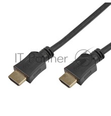 Кабель Proconnect (17-6202-8) Шнур HDMI - HDMI gold 1М без фильтров (PE bag)