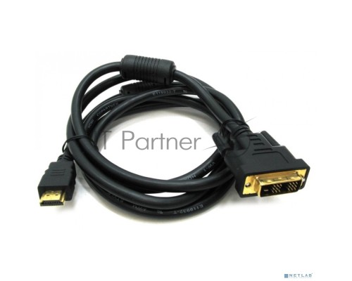 Кабель Rexant (17-6307) Шнур  HDMI - DVI-D  gold  7М  с фильтрами  