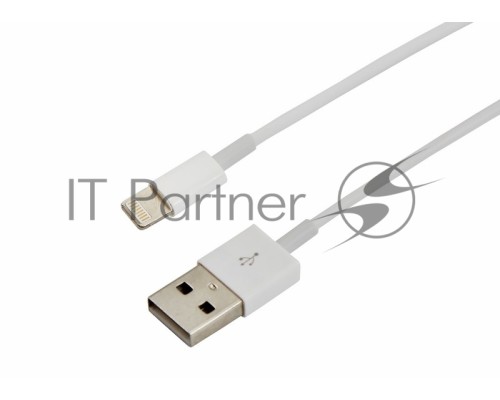 Кабель Rexant (18-0001) USB кабель для iPhone 5/6/7 моделей original copy 1:1 белый 