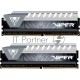 Модуль памяти Patriot DIMM DDR4 8GB 2x4GB (pc-21300) 2666MHz Patriot Viper4 Elite Grey Logo CL16 RTL PVE48G266C6KGY