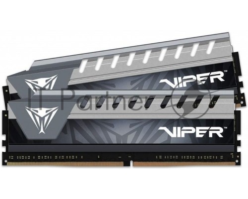 Модуль памяти Patriot DIMM DDR4 8GB 2x4GB (pc-21300) 2666MHz Patriot Viper4 Elite Grey Logo CL16 RTL PVE48G266C6KGY Модуль памяти Patriot DIMM DDR4 8GB 2x4GB (pc-21300) 2666MHz Patriot Viper4 Elite Grey Logo CL16 RTL PVE48G266C6KGY