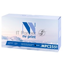 Картридж лазерный NVPrint совместимый Ricoh Aficio MP C2551 Black для MP C2031/C2051/C2051AD/C2501/C2531/C2551/C2551AD (10000k)