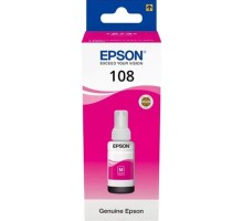 EPSON C13T09C34A Картридж 108 EcoTank Ink для Epson L8050/L18050, Magenta 70ml