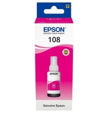 EPSON C13T09C34A Картридж 108 EcoTank Ink для Epson L8050/L18050, Magenta 70ml