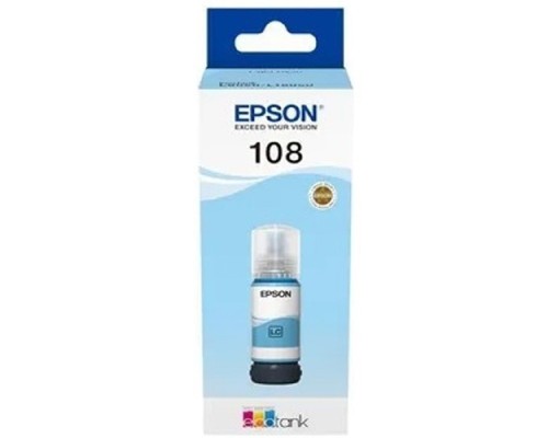 [Расходные материалы] EPSON C13T09C54A  Картридж 108 EcoTank Ink для Epson L8050/L18050, Light Cyan 70ml