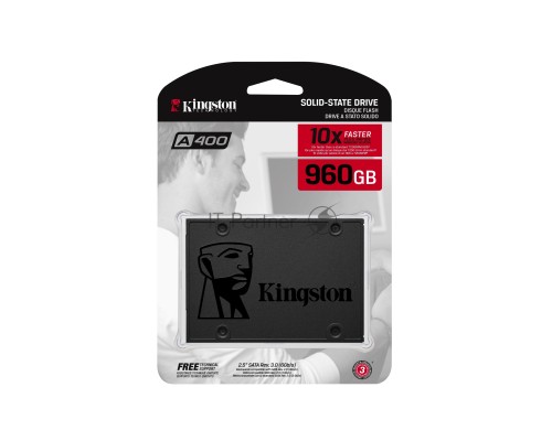 Накопитель SSD Kingston 960Gb A400 Series 2.5