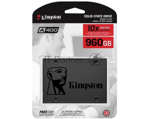 Накопитель SSD Kingston 960Gb A400 Series 2.5