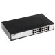 Неуправляемый коммутатор D-Link DES-1016D/H1A с 16 портами 10/100Base-TX, функцией энергосбережения и поддержкой QoS