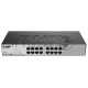 Неуправляемый коммутатор D-Link DES-1016D/H1A с 16 портами 10/100Base-TX, функцией энергосбережения и поддержкой QoS