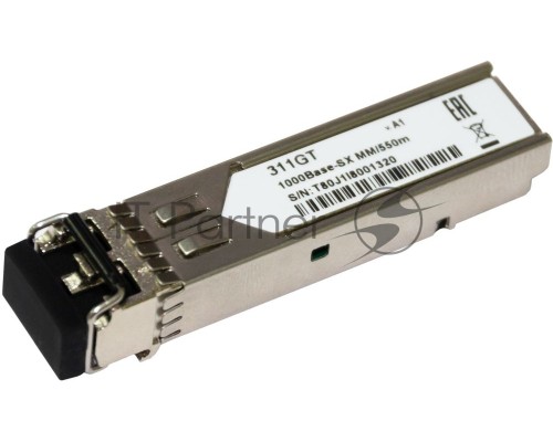 Трансивер D-Link 311GT/A1A SFP-трансивер с 1 портом 1000Base-SX для многомодового оптического кабеля (до 550 м)