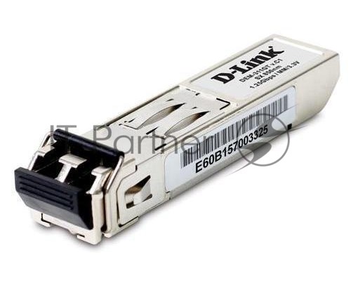 Трансивер D-Link 311GT/A1A SFP-трансивер с 1 портом 1000Base-SX для многомодового оптического кабеля (до 550 м)
