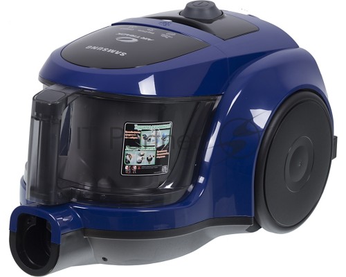 Пылесос Samsung VCC4520S36 синий/черный, 350/1600 Вт, уборка сухая, пылесборник контейнер 1.3 л