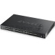 Коммутатор ZYXEL ZYXEL XGS4600-32 L3 Managed Switch, 28 port Gig and 4x 10G SFP+, stackable, dual PSU