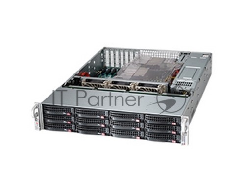 Корпус Supermicro CSE-826BAC4-R920LPB, 2U, 8 x SAS3 & 4 x hybrid NVMe 3.5 bays Корпус Supermicro CSE-826BAC4-R920LPB, 2U, 8 x SAS3 & 4 x hybrid NVMe 3.5 bays