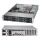 Корпус Supermicro CSE-826BAC4-R920LPB, 2U, 8 x SAS3 & 4 x hybrid NVMe 3.5 bays