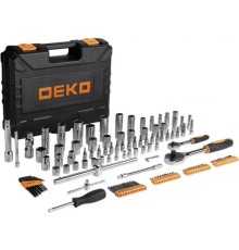 Профессиональный набор инструментов для авто DEKO DKAT121 в чемодане (121 предмет) [065-0911]