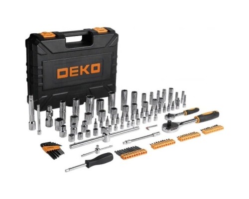 [Наборы инструмента] Профессиональный набор инструментов для авто DEKO DKAT121 в чемодане (121 предмет) [065-0911]