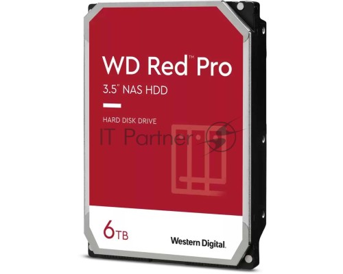 Жесткий диск WD Original SATA-III 6Tb WD6003FFBX NAS Red Pro (7200rpm) 256Mb 3.5