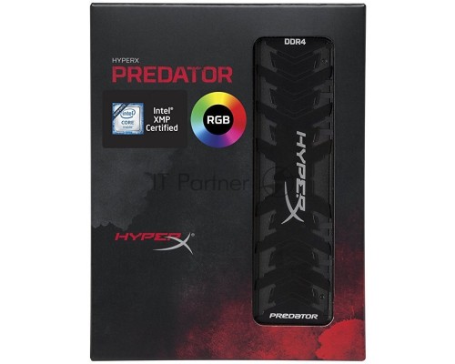 Модуль памяти Kingston DIMM DDR4 32GB 2933MHz CL15 (Kit of 4) XMP HyperX Predator RGB