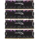 Модуль памяти Kingston DIMM DDR4 32GB 2933MHz CL15 (Kit of 4) XMP HyperX Predator RGB