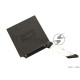 Шкаф настенный Hyperline TWB-1245-GP-RAL9004 19-дюймовый (19