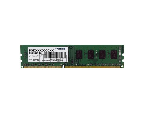 Оперативная память Patriot Memory 4GB DDR4 2666MHz PC21300 DIMMPSD44G266681 Оперативная память Patriot Memory 4GB DDR4 2666MHz PC21300 DIMMPSD44G266681