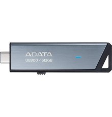 A-DATA Flash Drive 512GB Type-C UE800 AELI-UE800-512G-CSG USB3.2 серебристый