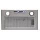 Вытяжка  Krona Ameli 600 inox S полновстраиваемая кухонная вытяжка встраивается в навесной шкафчик отвод / циркуляция Макс. производительность 1000 куб. м/ч ширина для установки 60 см мощность двигателя 230 Вт электронное управление тихий двигатель