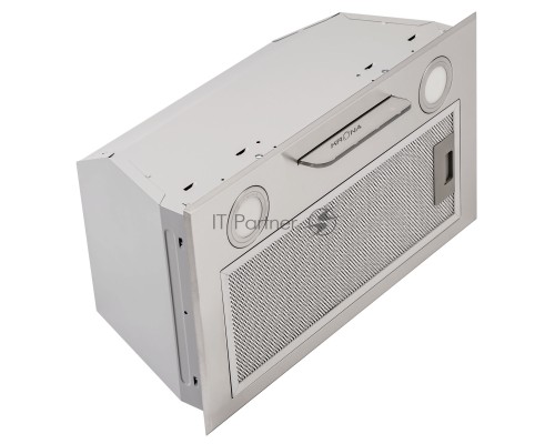 Вытяжка  Krona Ameli 600 inox S полновстраиваемая кухонная вытяжка встраивается в навесной шкафчик отвод / циркуляция Макс. производительность 1000 куб. м/ч ширина для установки 60 см мощность двигателя 230 Вт электронное управление тихий двигатель