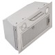 Вытяжка  Krona Ameli 600 inox S полновстраиваемая кухонная вытяжка встраивается в навесной шкафчик отвод / циркуляция Макс. производительность 1000 куб. м/ч ширина для установки 60 см мощность двигателя 230 Вт электронное управление тихий двигатель