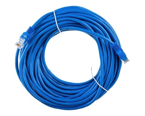 [Коммутационный шнур] Патч-корд UTP Cablexpert PP12-20M/B кат.5e, 20м, синий