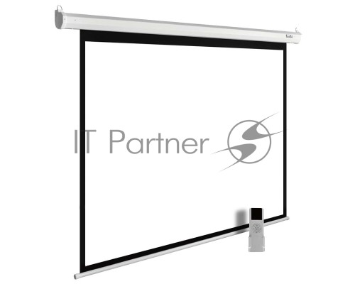Экран Cactus 300x300см MotoExpert CS-PSME-300x300-WT 1:1 настенно-потолочный рулонный белый (моторизованный привод)