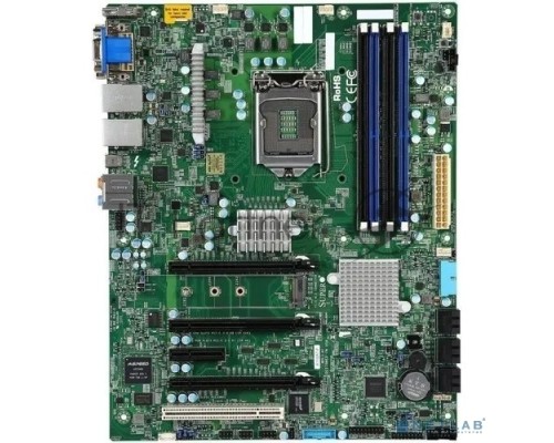 Материнская плата SuperMicro MBD-X11SAT-F-B Soc-1151 iC236 ATX 4xDDR4 6xSATA3 SATA RAID i210AT 2хGgbEth bulk Материнская плата SuperMicro MBD-X11SAT-F-B Soc-1151 iC236 ATX 4xDDR4 6xSATA3 SATA RAID i210AT 2хGgbEth bulk