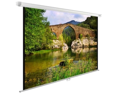 Экран Cactus 220x165см WallExpert CS-PSWE-220x165-WT 1:1 настенно-потолочный рулонный белый
